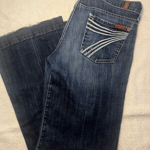 7 for all mankind dojo trouser jeans
